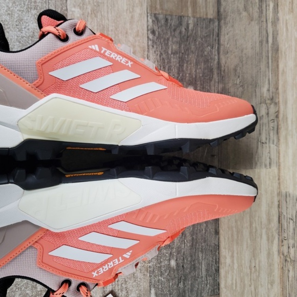 Adidas Terrex Swift R3 Womens Shoes Sz 9.5 Coral Fusion Lace-Up Round Toe - Picture 9 of 12